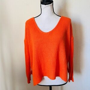 Women's Orange Sweater